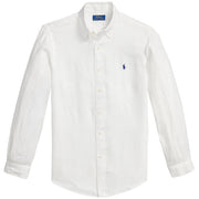 POLO RALPH LAUREN Camicia Di Lino 710966294 506 WHITE 