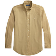 POLO RALPH LAUREN Camicia Di Lino 710966294 511 CAFE TAN 