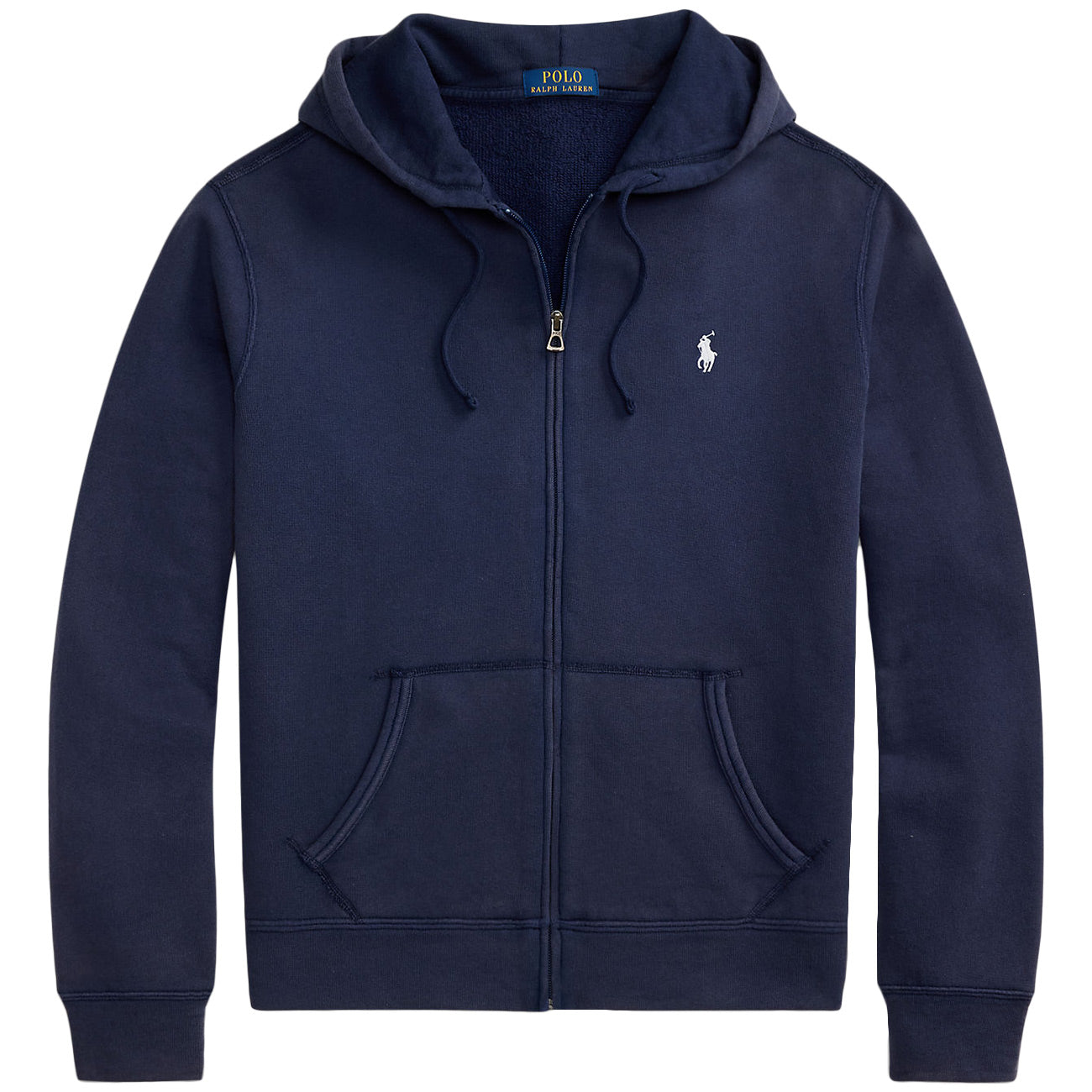 POLO RALPH LAUREN Felpa Con Cappuccio e Zip 710A12480 001 NEWPORT NAVY 