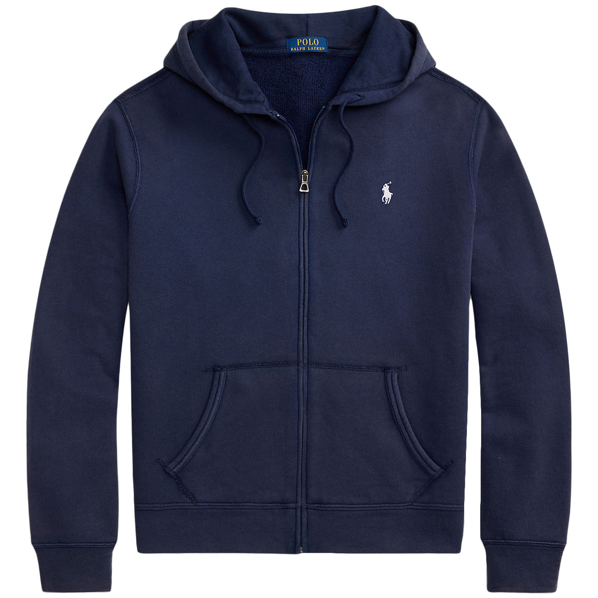 POLO RALPH LAUREN Felpa Con Cappuccio e Zip 710A12480 001 NEWPORT NAVY 