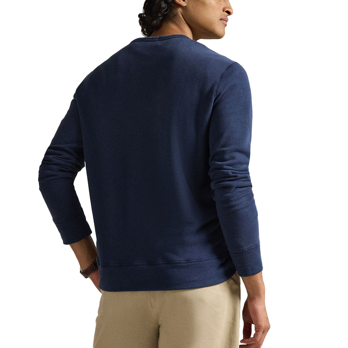 POLO RALPH LAUREN Felpa Girocollo 710A12485 002 NEWPORT NAVY 