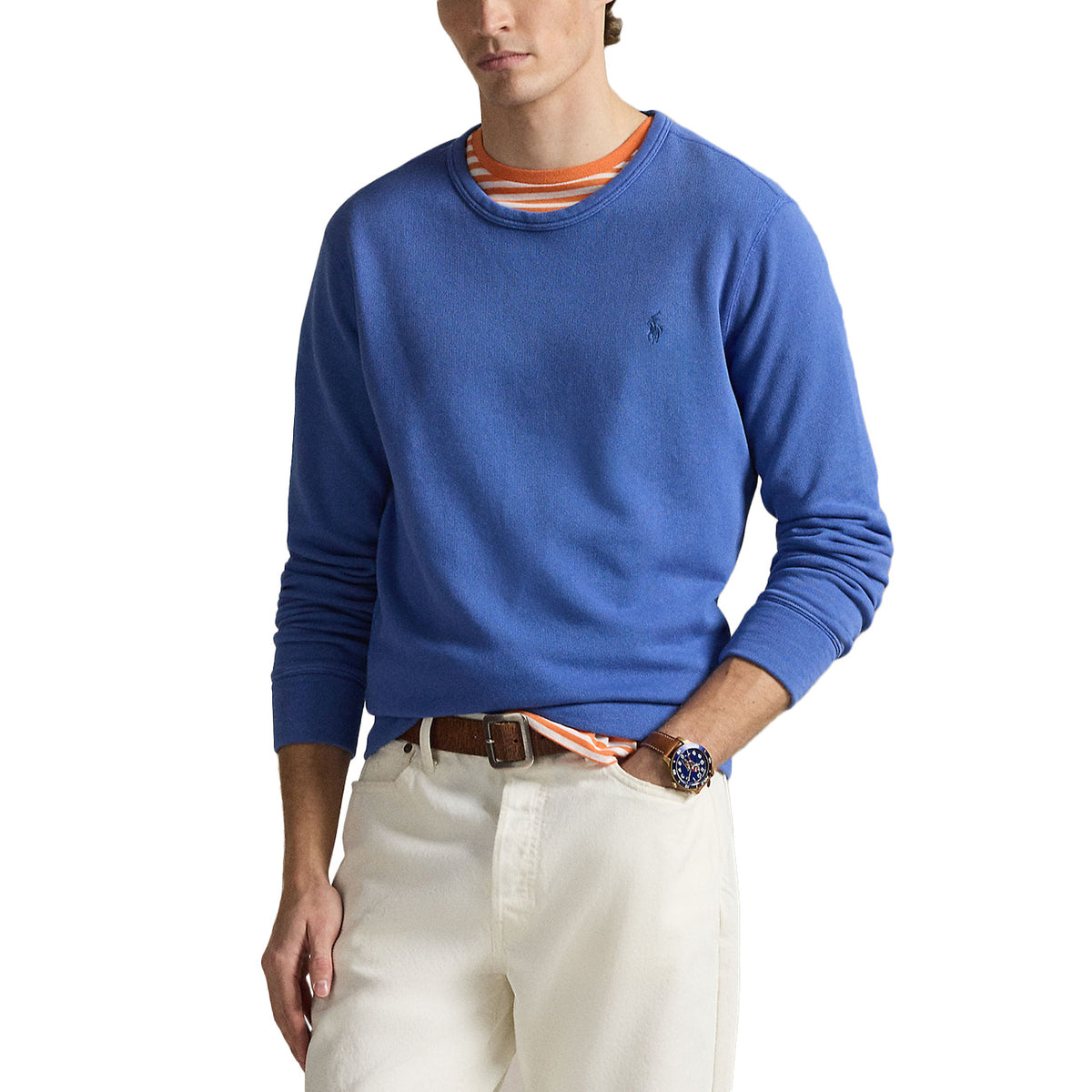 POLO RALPH LAUREN Felpa Girocollo 710A12485 004 MODERN ROYAL 