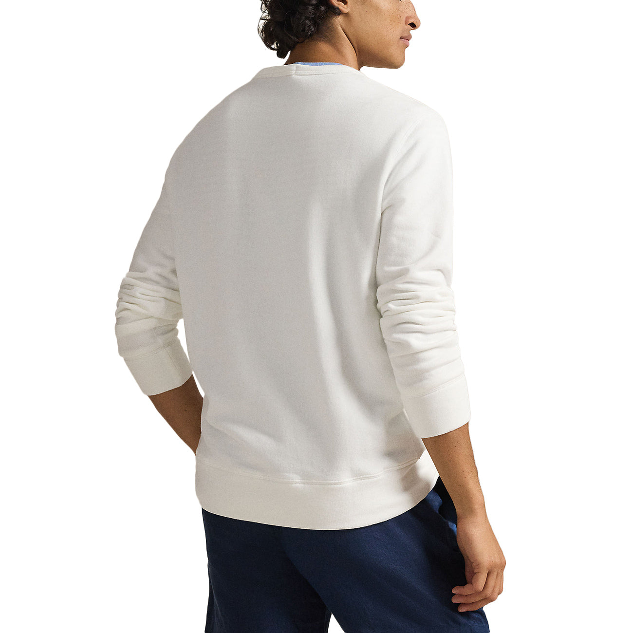 POLO RALPH LAUREN Felpa Girocollo 710A12485 005 WHITE 