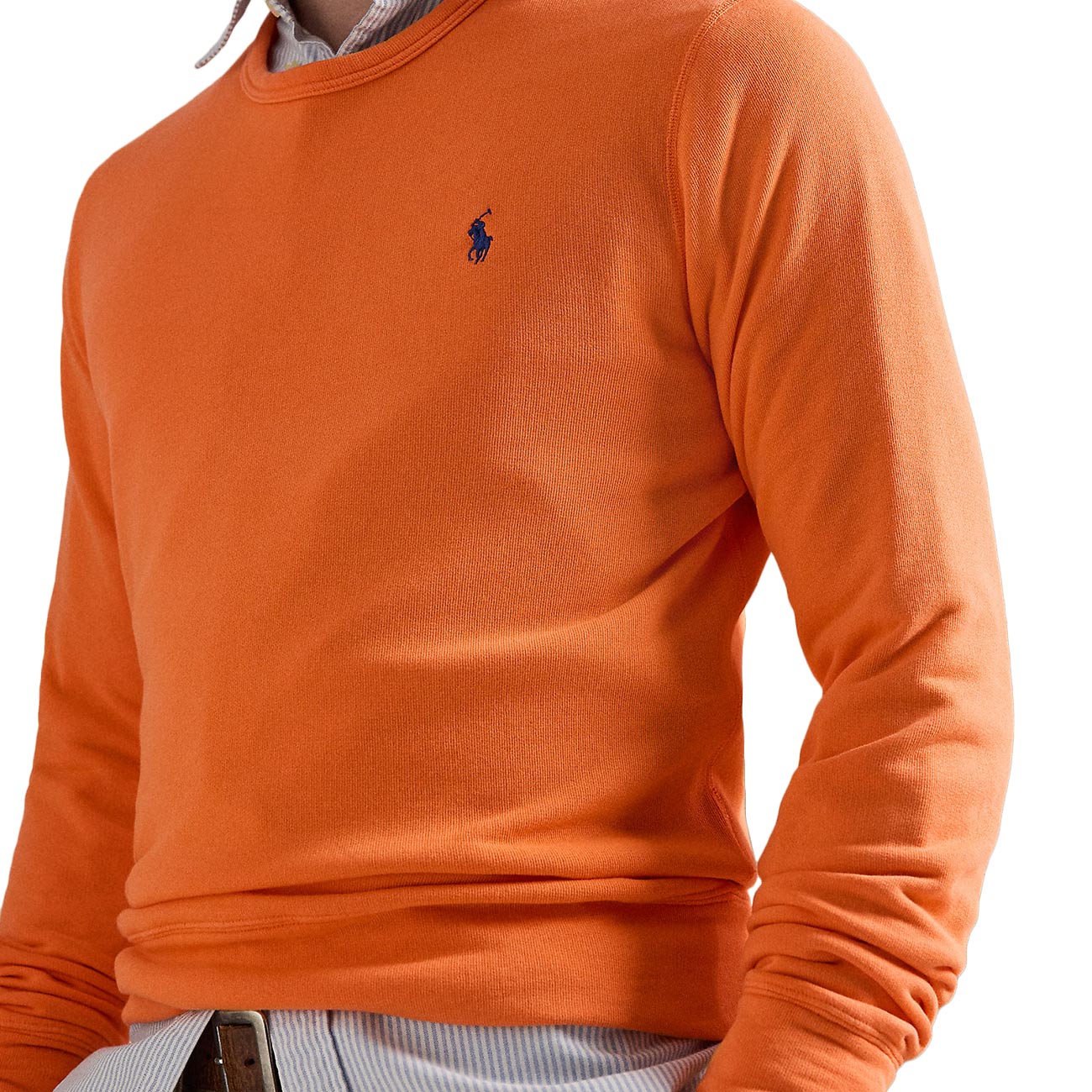 POLO RALPH LAUREN Felpa Girocollo 710A12485 006 RESORT ORANGE 