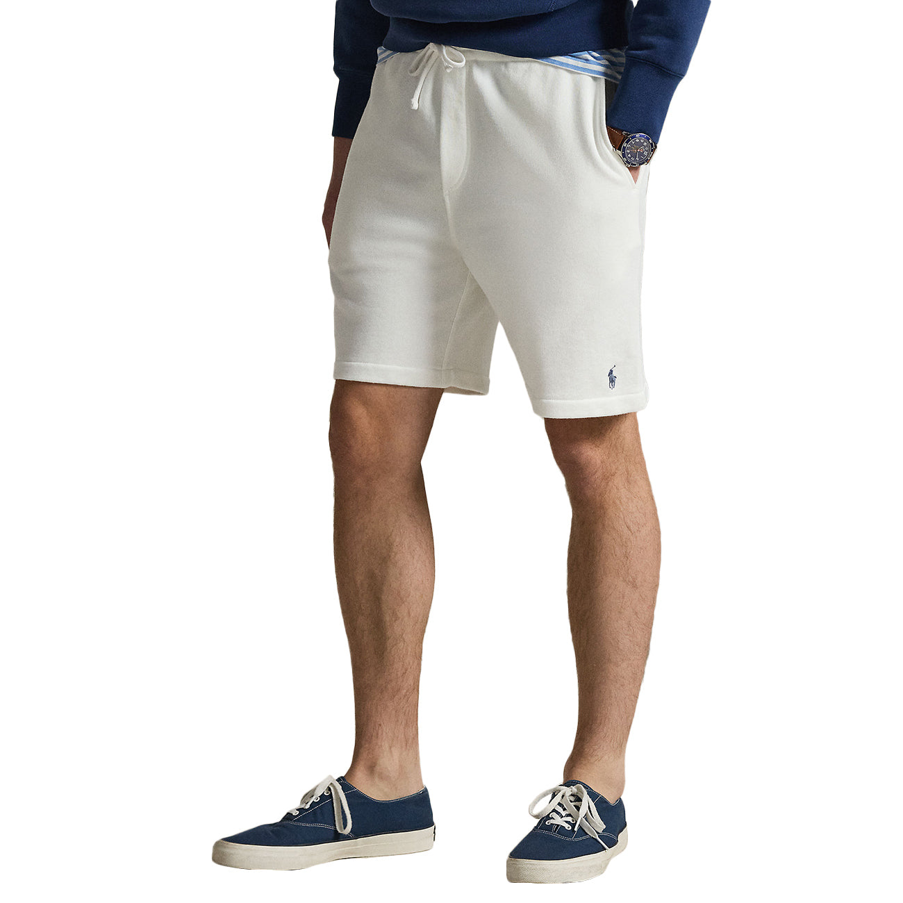 POLO RALPH LAUREN Pantaloncini Francese 710A12486 006 WHITE 