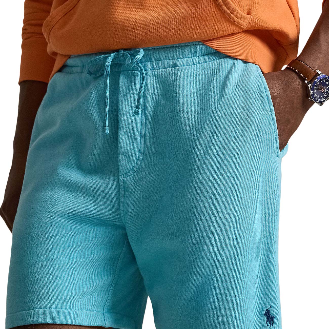 POLO RALPH LAUREN Pantaloncini Francese 710A12486 007 PERFECT TORQUOISE 