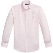 POLO RALPH LAUREN Camicia Seersucker A Righe 710B16700 002 7232B PINK WHITE 