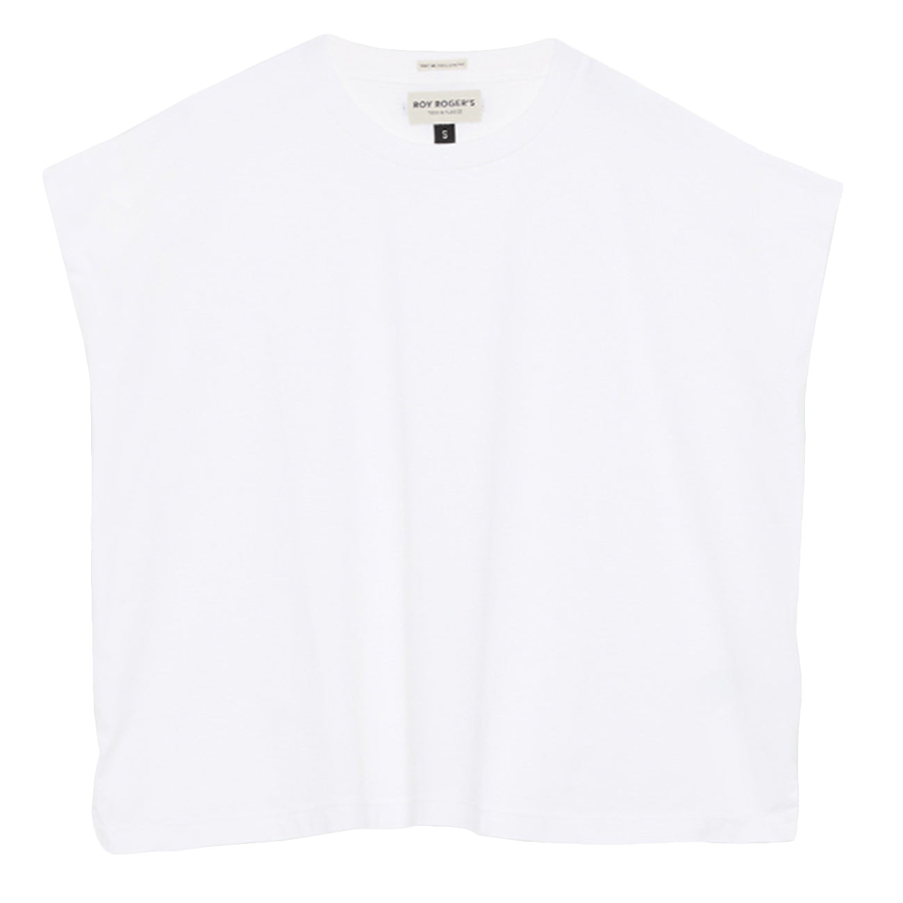 ROY ROGER'S Top In Jersey Dyed RND90308CR230569 C0069 WHITE 