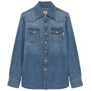 ROY ROGER'S Camicia Ranch In Denim RND90321CR89A099 C0999 MID WASH DENIM 