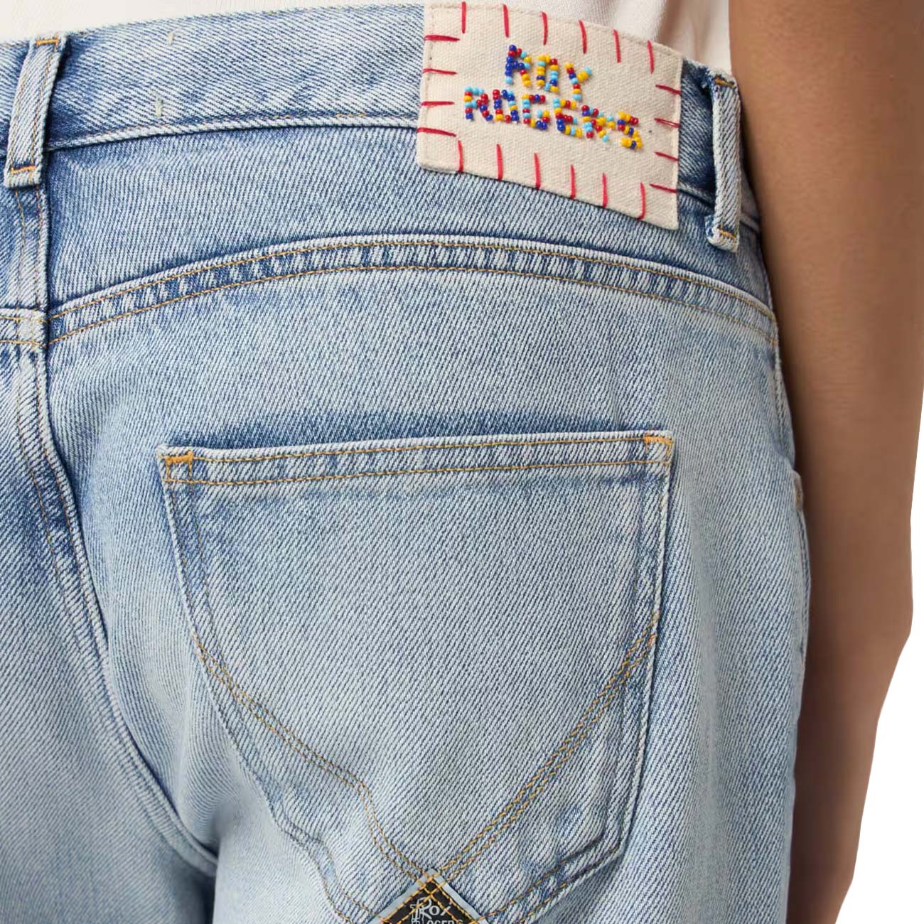ROY ROGER'S Jeans A Gamba Dritta New Oskar Old Glory ROG0001CT313172 C0999 DENIM 
