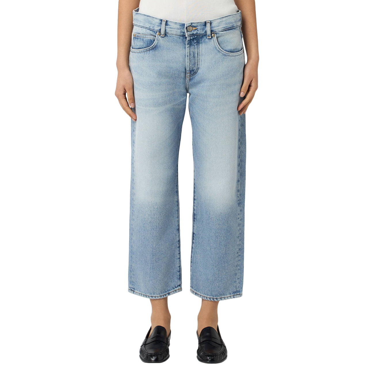 ROY ROGER'S Jeans A Gamba Dritta New Oskar Old Glory ROG0001CT313172 C0999 DENIM 