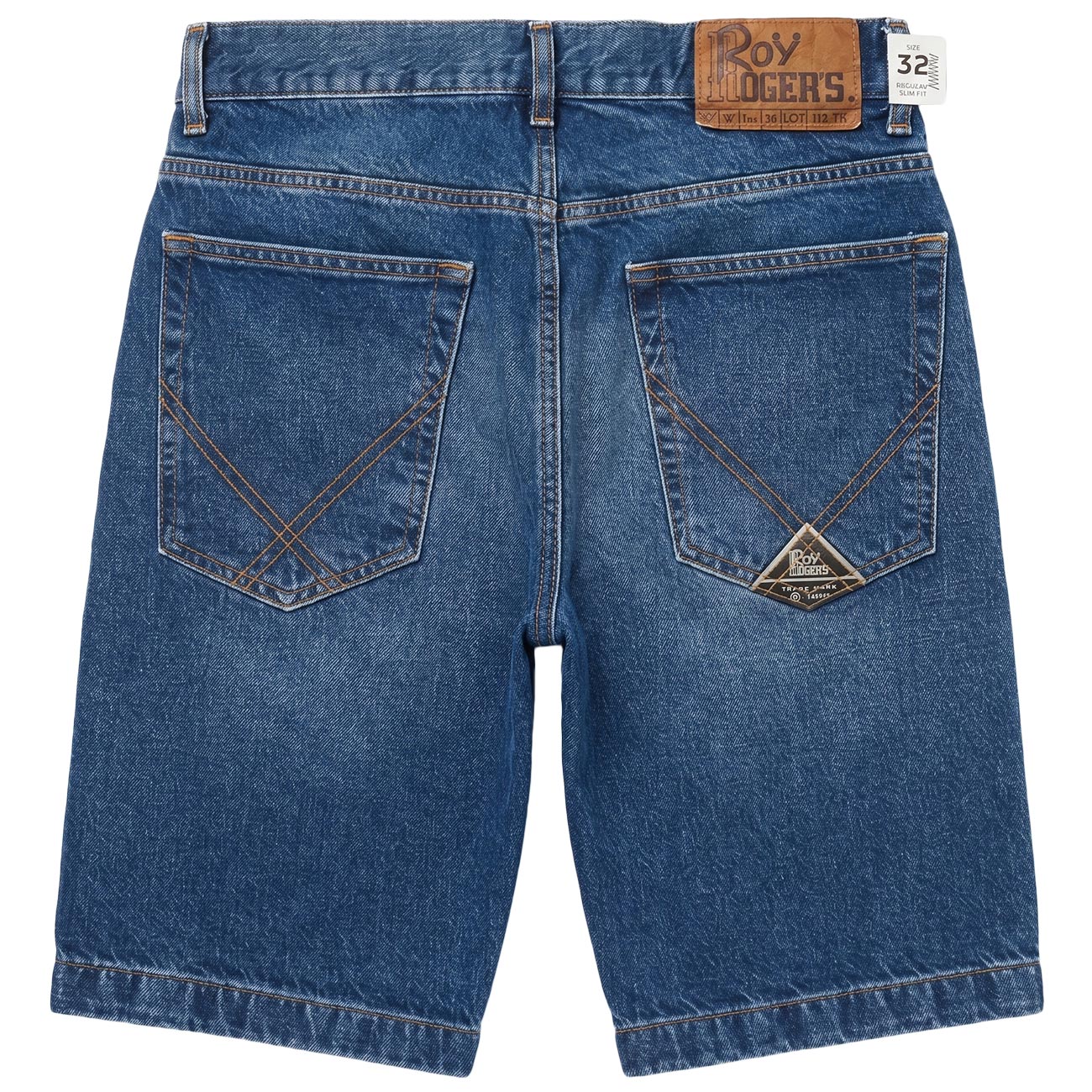 ROY ROGER'S Bermuda Cult di Roy Roger's RRU085D7213112 C0999 DENIM 