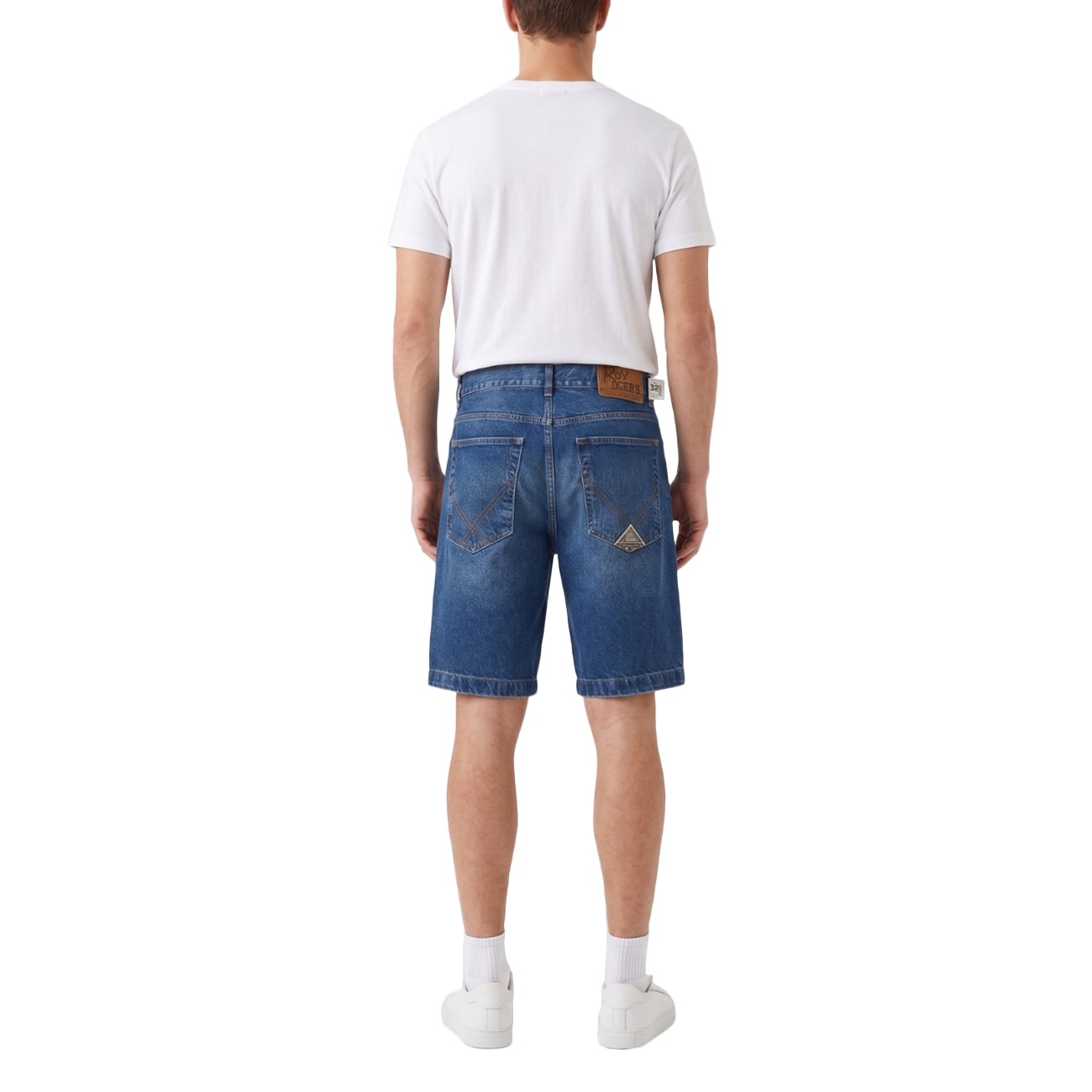 ROY ROGER'S Bermuda Cult di Roy Roger's RRU085D7213112 C0999 DENIM 