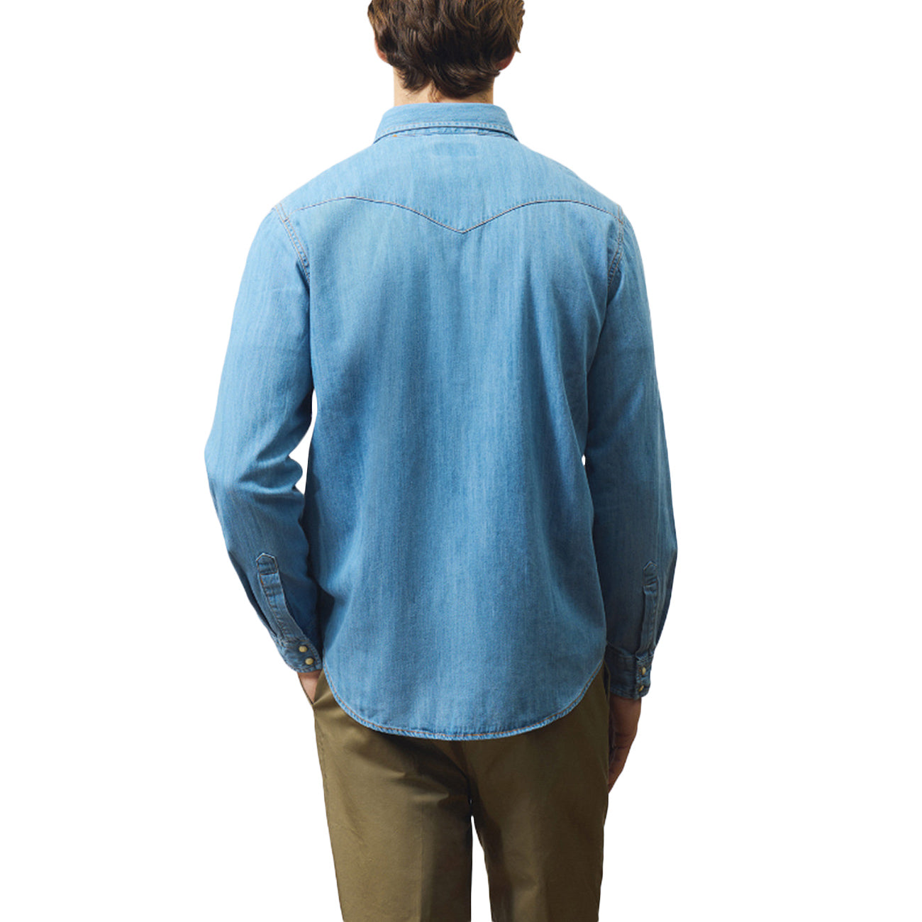 ROY ROGER'S Camicia Martin Sky Stone RRU400CG343162 C0999 STONE DENIM 