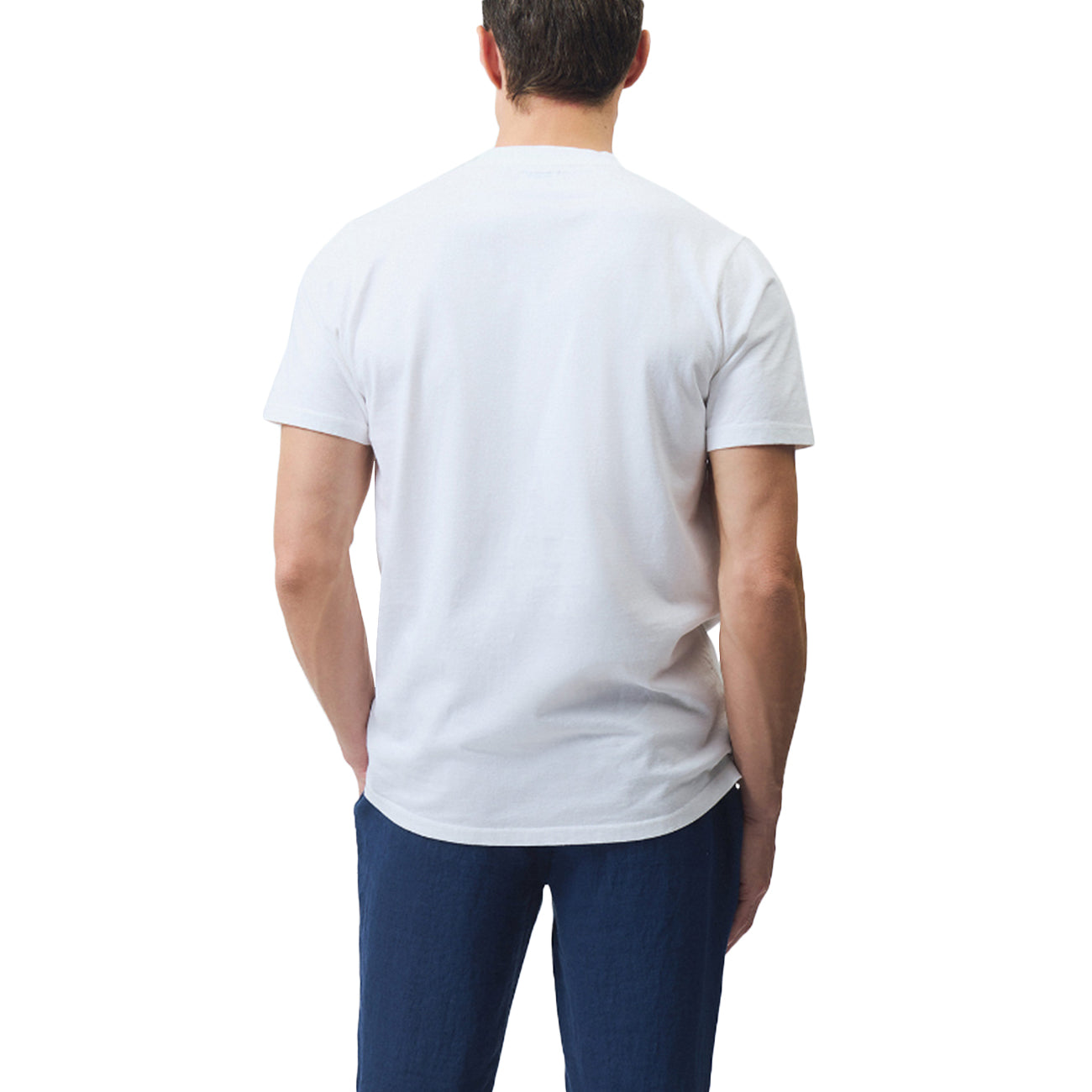 ROY ROGER'S T-shirt Pocket In Jersey RRU634CA160111 C0014 OPTIC WHITE 