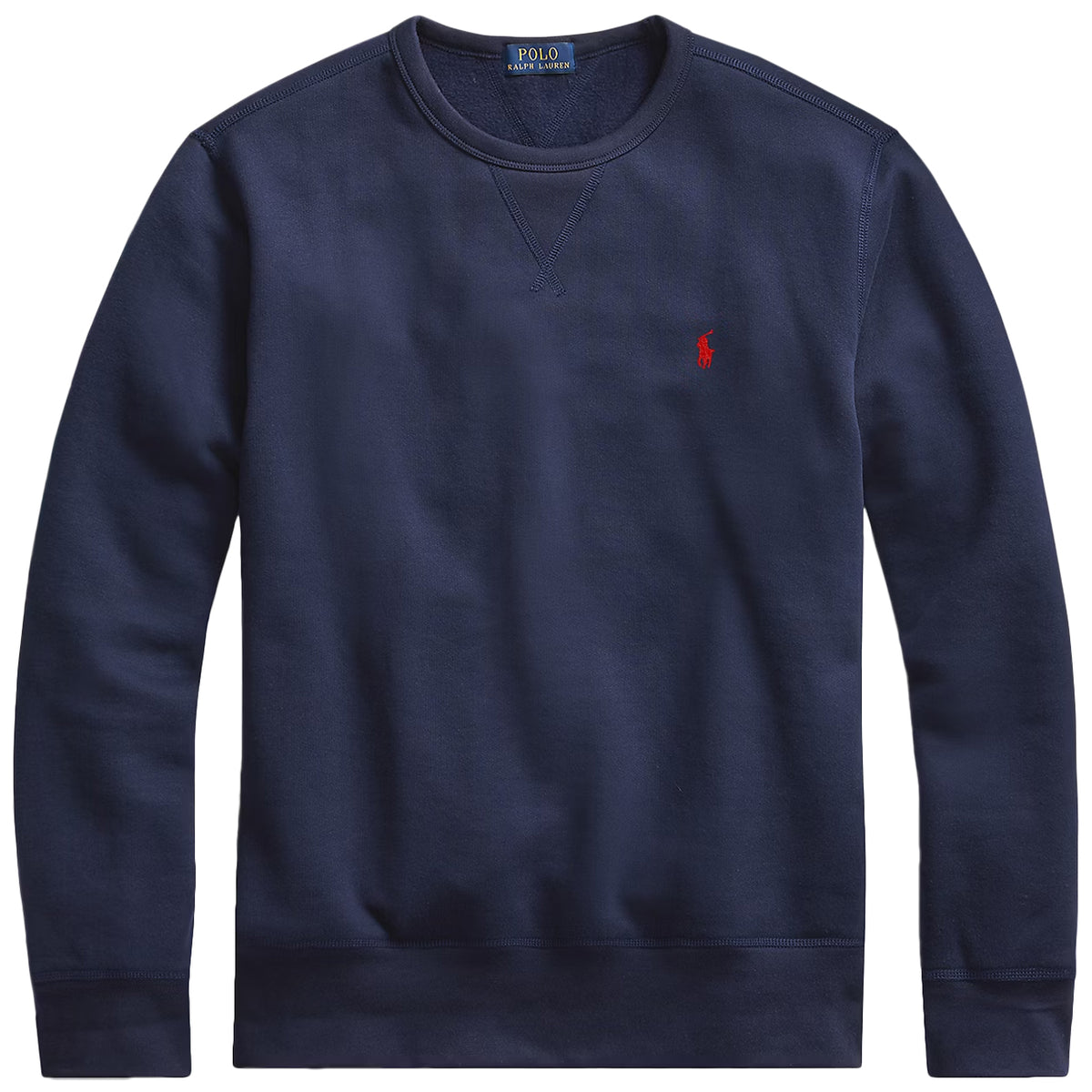 POLO RALPH LAUREN Felpa Sleeve-Knit Girocollo 710766772 003 CRUISE NAVY 