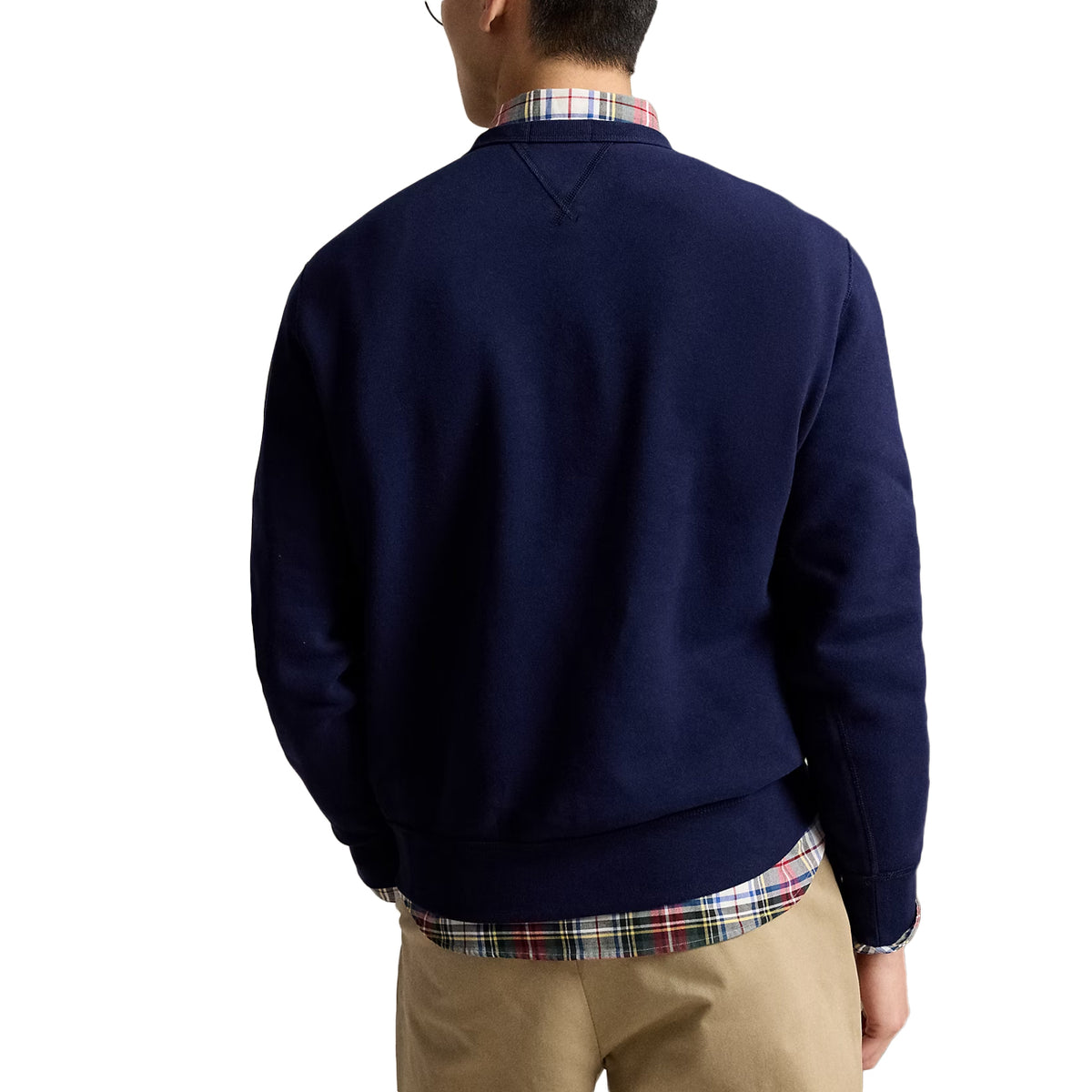 POLO RALPH LAUREN Felpa Sleeve-Knit Girocollo 710766772 003 CRUISE NAVY 