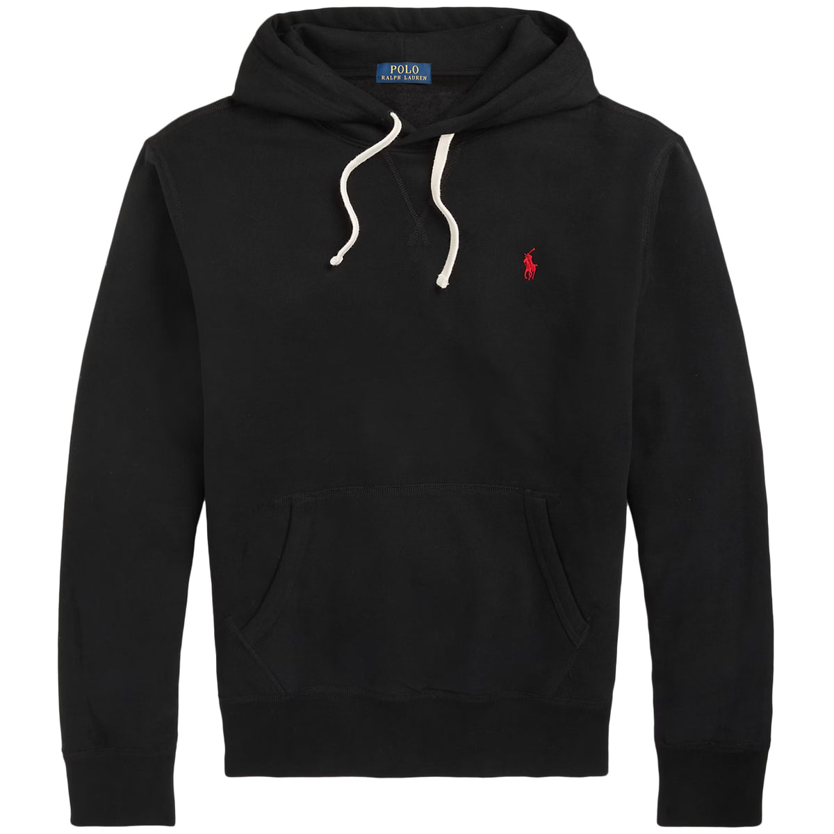 POLO RALPH LAUREN Felpa Sleeve-Knit Con Cappuccio 710766778 008 POLO BLACK 