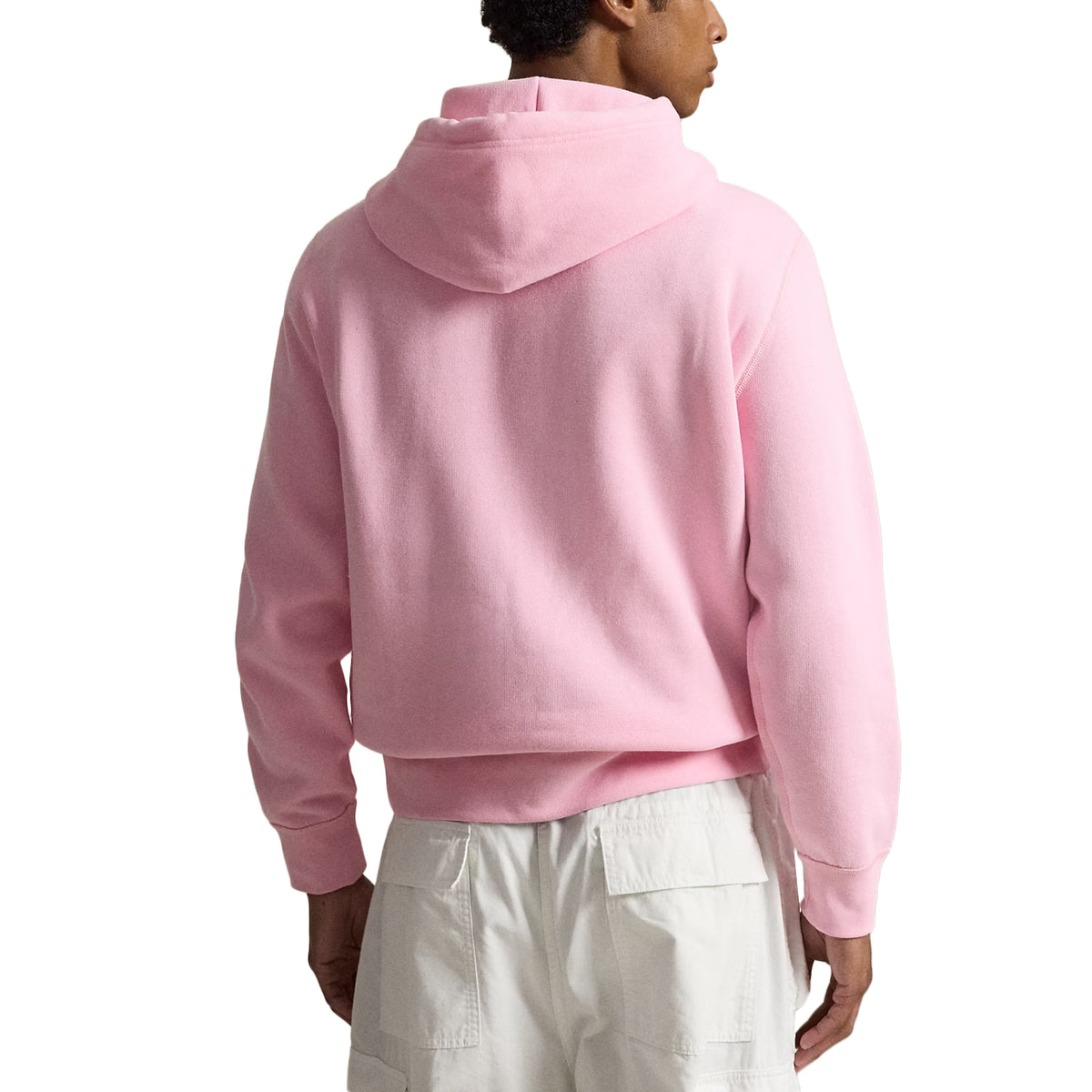 POLO RALPH LAUREN Felpa Sleeve-Knit Con Cappuccio 710766778 033 CARMEL PINK 
