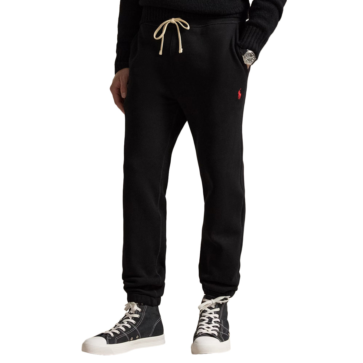 POLO RALPH LAUREN Pantaloni Da Jogging In Felpa RL 710793939 001 POLO BLACK 
