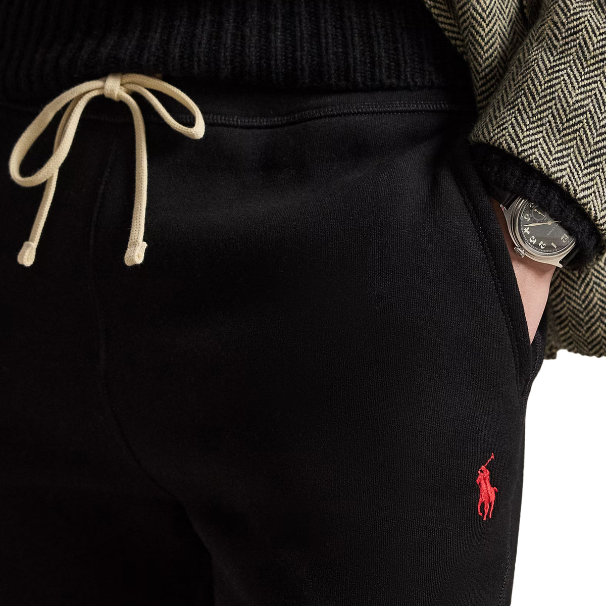 POLO RALPH LAUREN Pantaloni Da Jogging In Felpa RL 710793939 001 POLO BLACK 