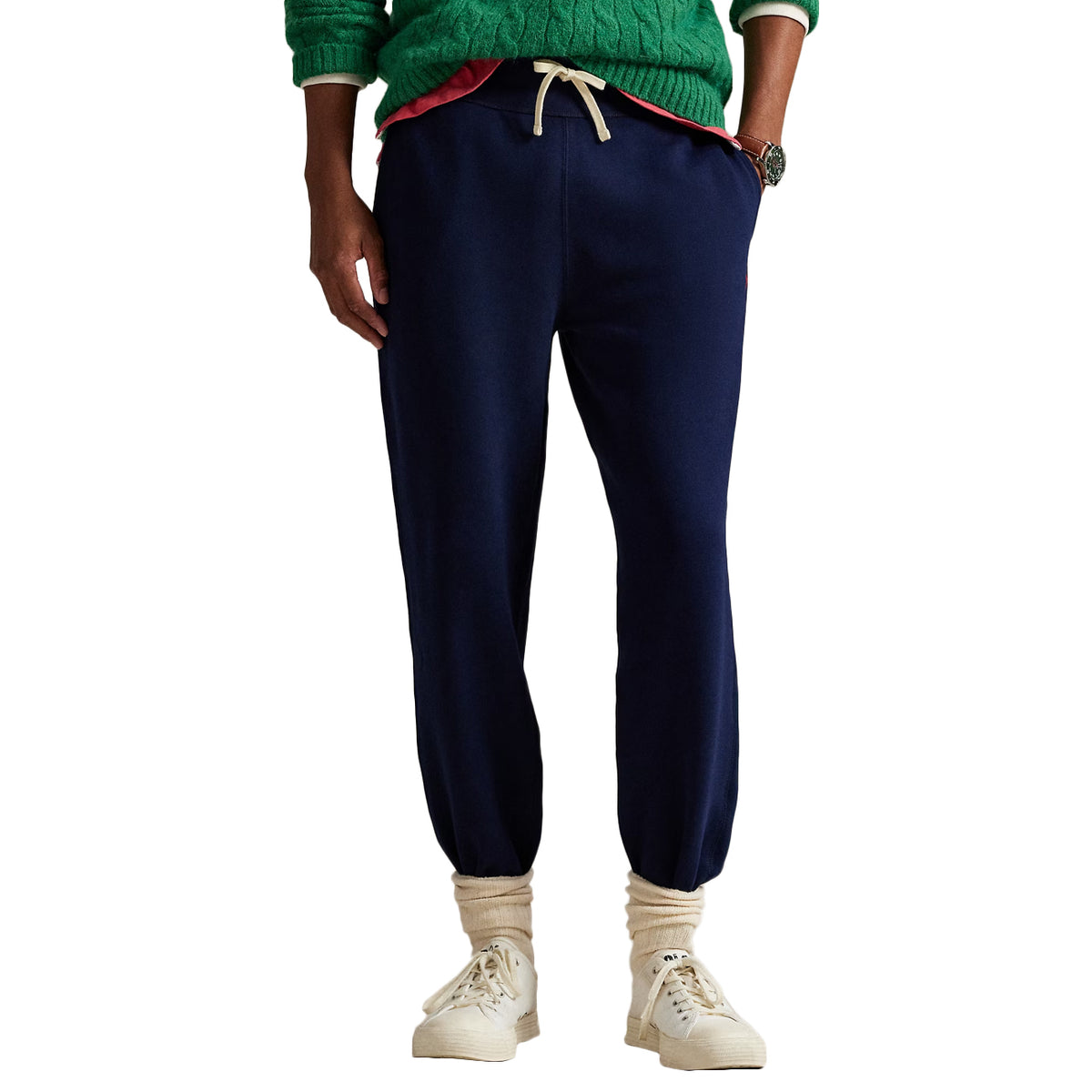 POLO RALPH LAUREN Pantaloni Da Jogging In Felpa RL 710793939 003 CRUISE NAVY 