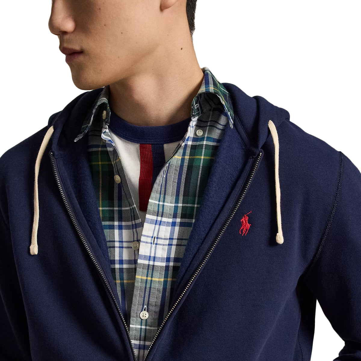 POLO RALPH LAUREN Felpa Con Cappuccio RL 710813297 004 CRUISE NAVY 
