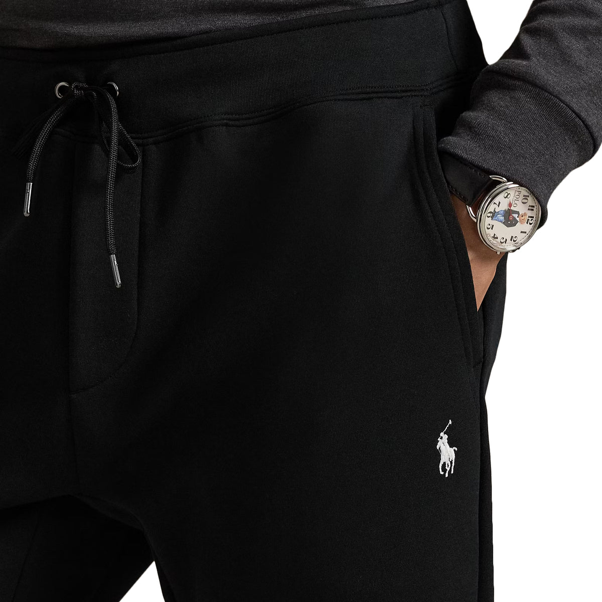 POLO RALPH LAUREN Jogger A Maglia Doppia 710888283 001 POLO BLACK 