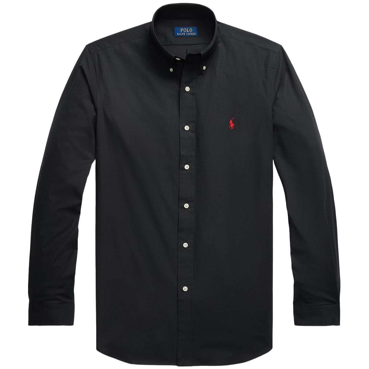 POLO RALPH LAUREN Camicia Popeline Stretch Custom-fit 710928255 006 POLO BLACK 