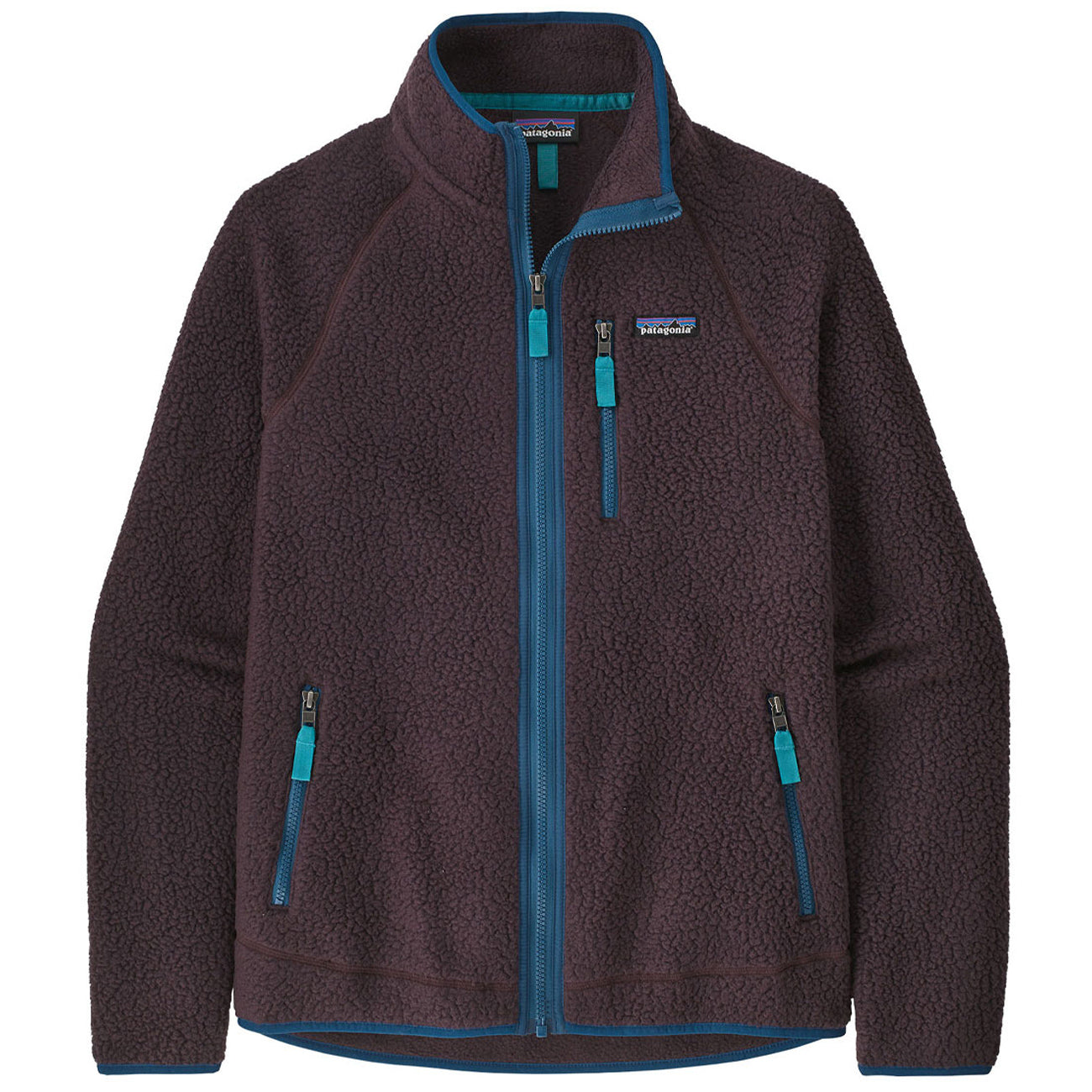 Pile Retro Uomo Obsidian Plum