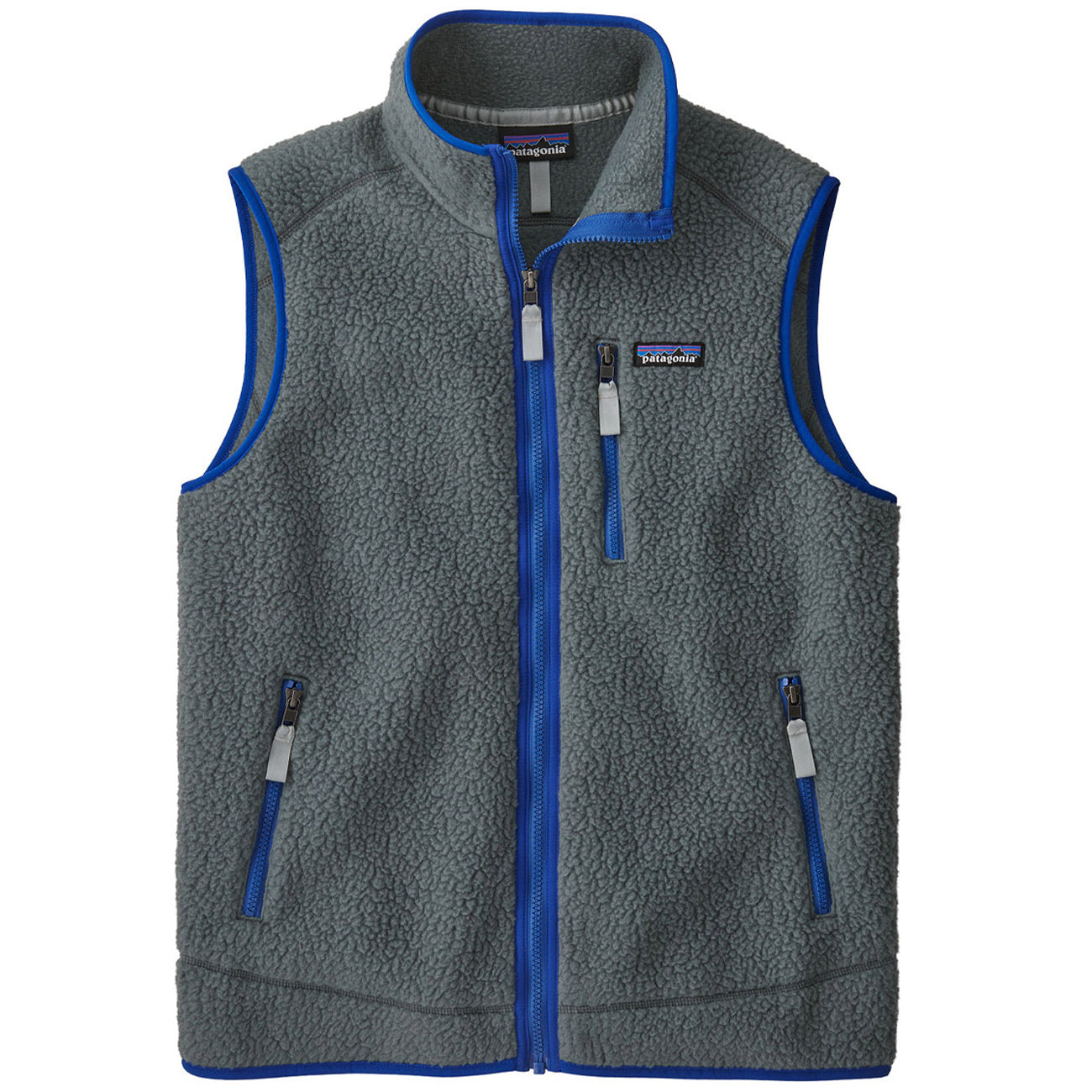 Gilet Retro In Pile Uomo Noveau Green