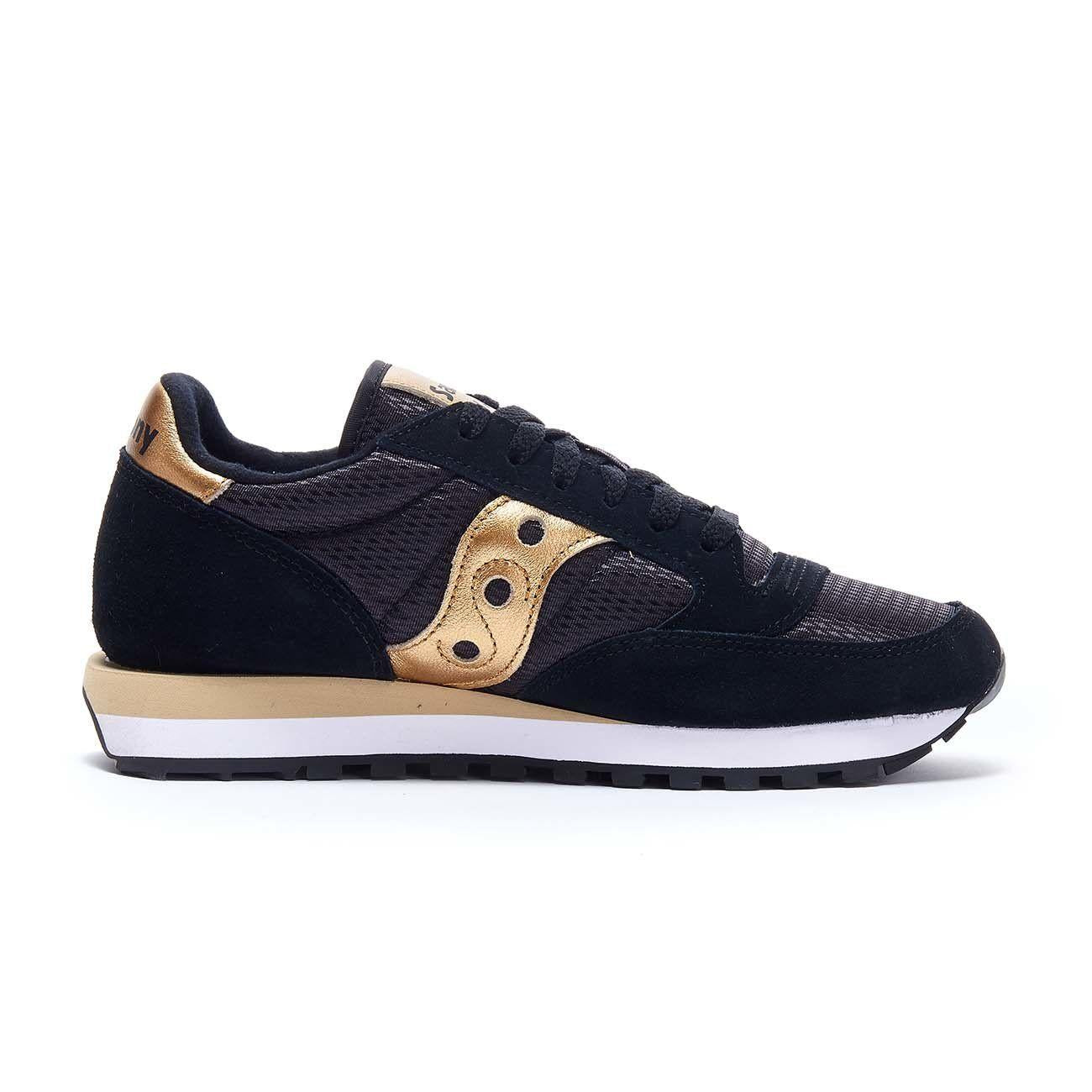 Sneakers Jazz O Donna Black Gold SAU/1044 521 BLACK/GOLD SAUCONY ORIGINALS 