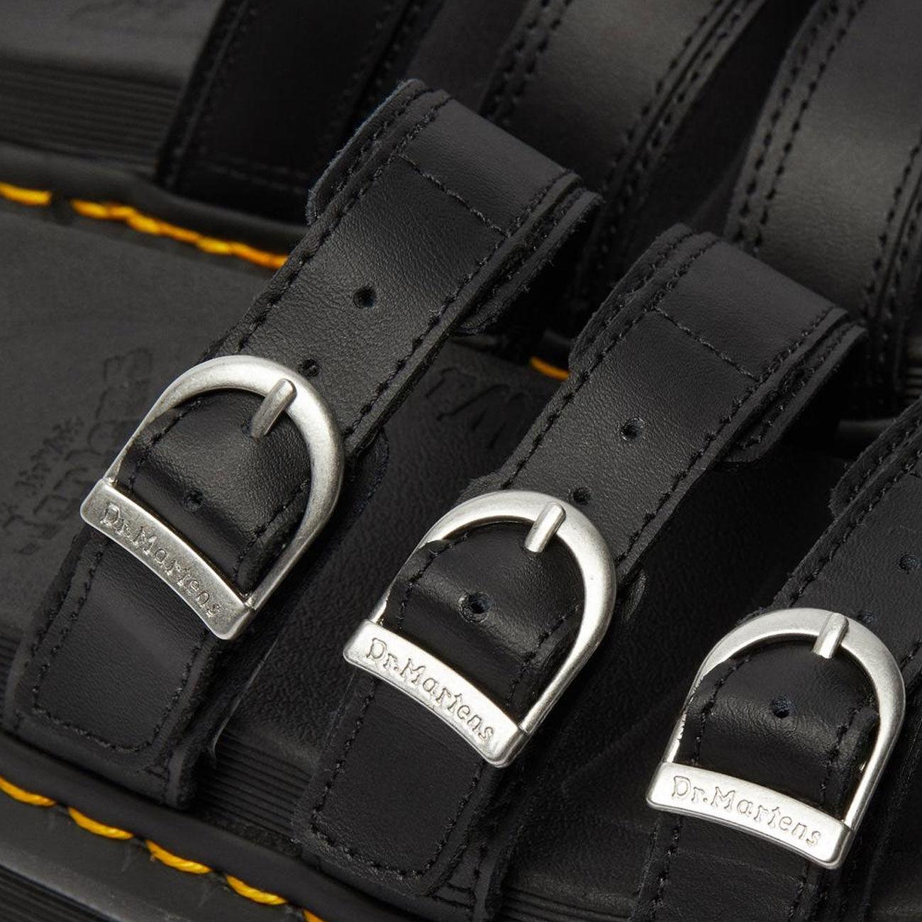 Sandali Blaire Slide Unisex Black Hydro 25456001 BLACK HYDRO DR.MARTENS 