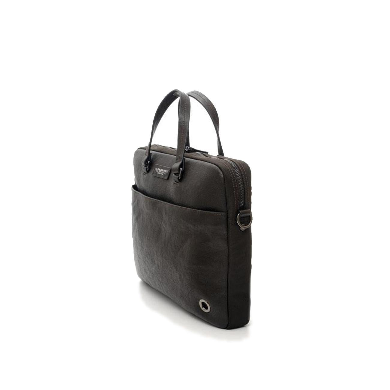 Cartella 1 Zip Steel Rivet Unisex Marrone 309392U 252 MARRONE A.G. SPALDING&BROS 