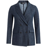 GOODMATCH Blazer Doppiopetto Drill Cotone Stretch AB5135 U79 DENIM BLUE 