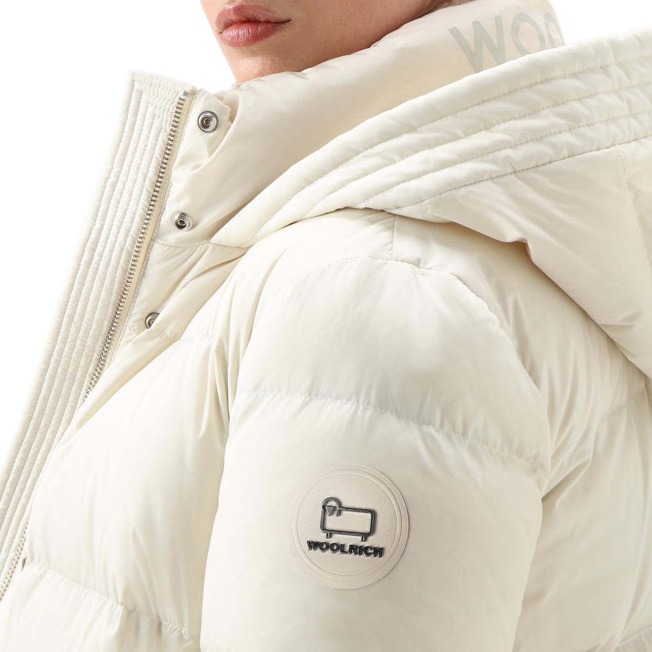 PIUMINO D. ALSEA PUFFY WOOLRICH CFWWOU0697FRUT1148 8743 MILKY CREAM WOOLRICH 