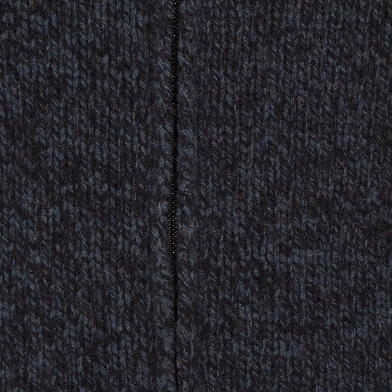 Pull Full Zip Uomo Blu Navy Melange 10178/25706 799 BLU/BLU NAVY MELANGE LA FILERIA 