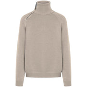 Dolcevita A Coste Con Zip Laterale Al Collo MK9900054 BEIGE MARKUP 