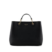 BORSA D. SHOPPER MEDIA (G) PELLE MYEA Y3D165YFO5B 85218 NERO/ARGENTO EMPORIO ARMANI ACCESSORI 