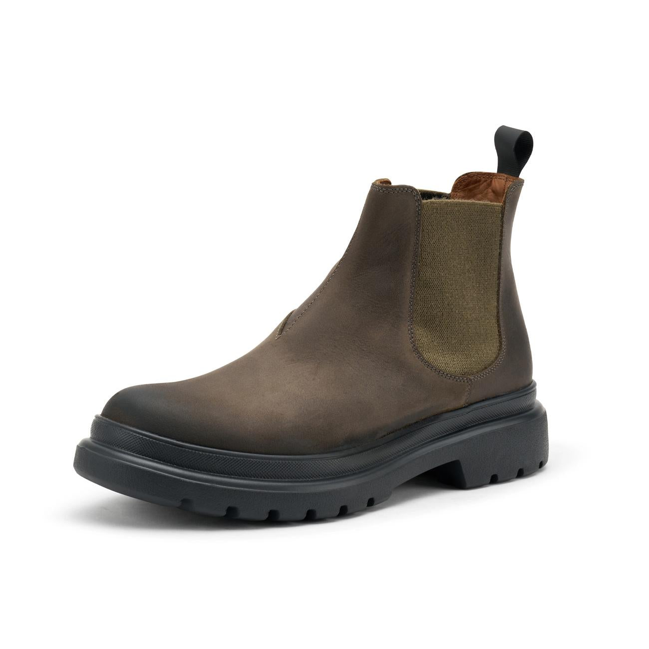 Stivaletti Chelsea In Nabuk Uomo Grey Salvia 32N3 GREY/SALVIA FRAU 