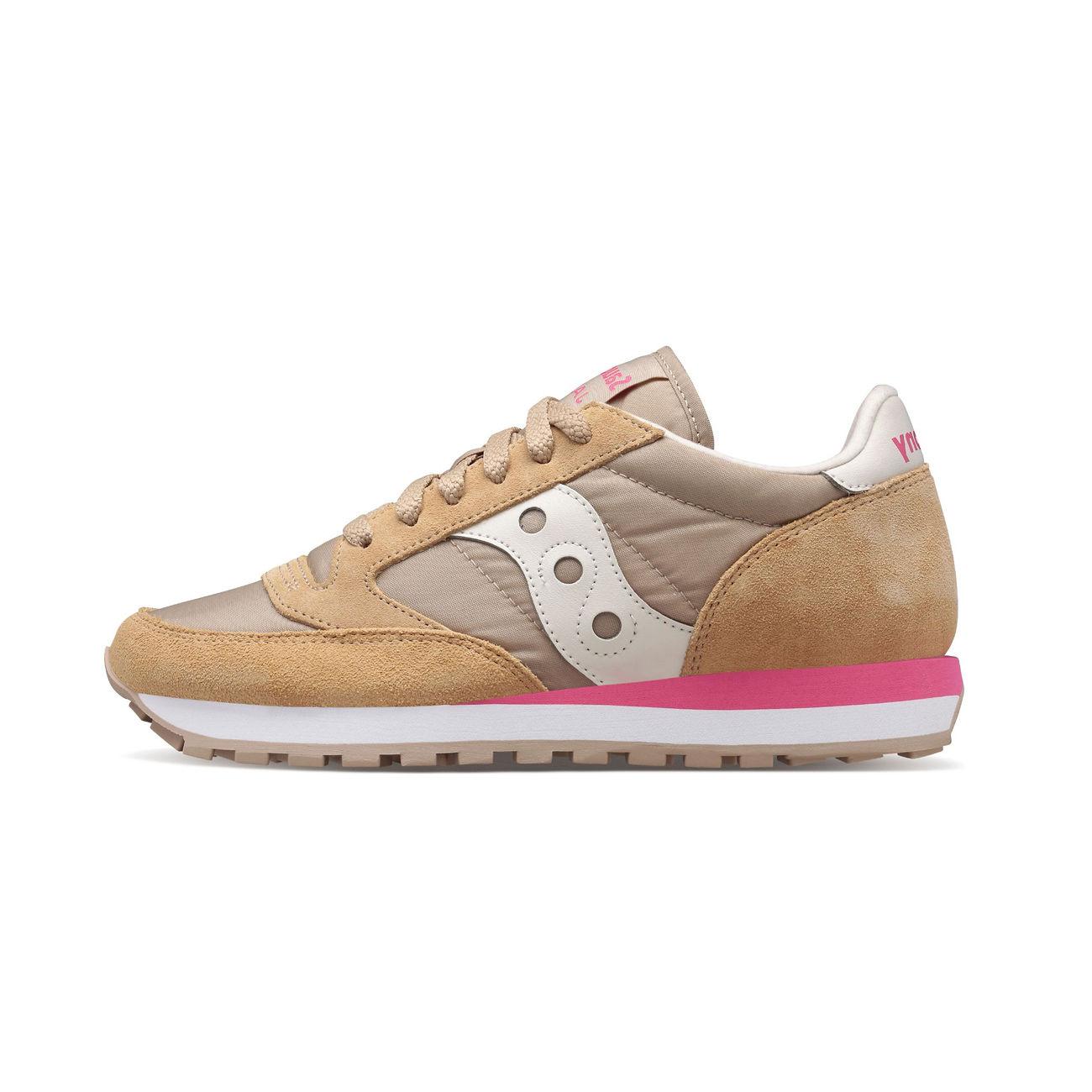 SCARPA D.JAZZ O SAUCONY ORIGINALS SAU/1044 639TAN/PINK SAUCONY ORIGINALS 