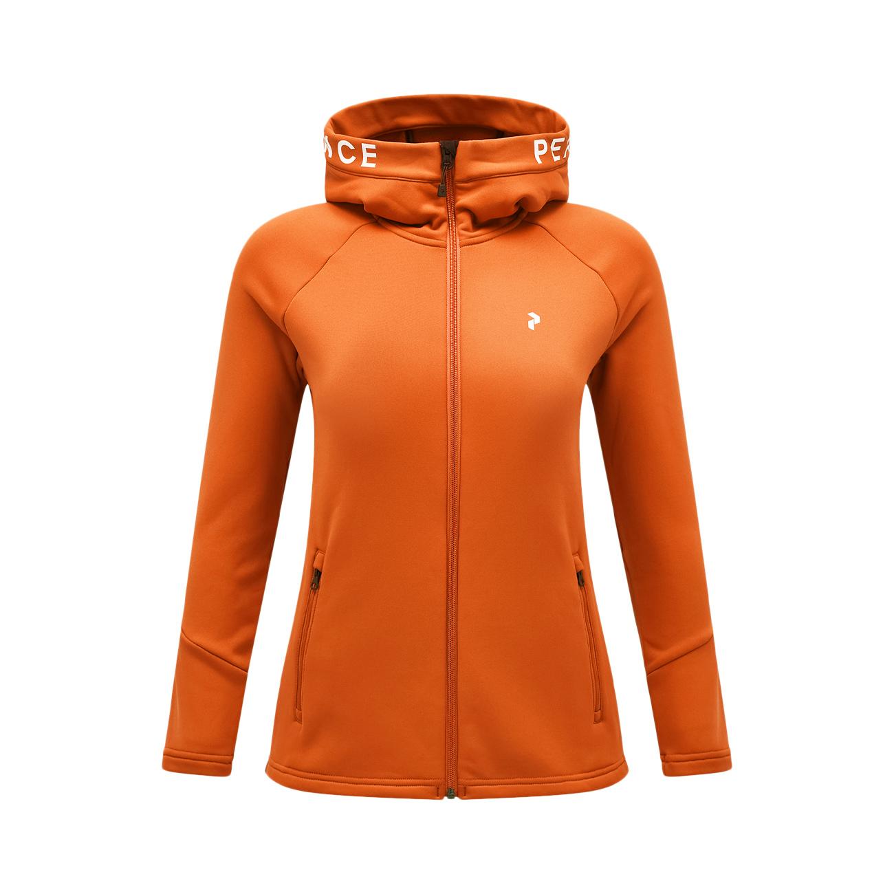 Felpa Rider Donna Gold Flame G79434 050 GOLD FLAME/GOLD FLAME PEAK PERFORMANCE 