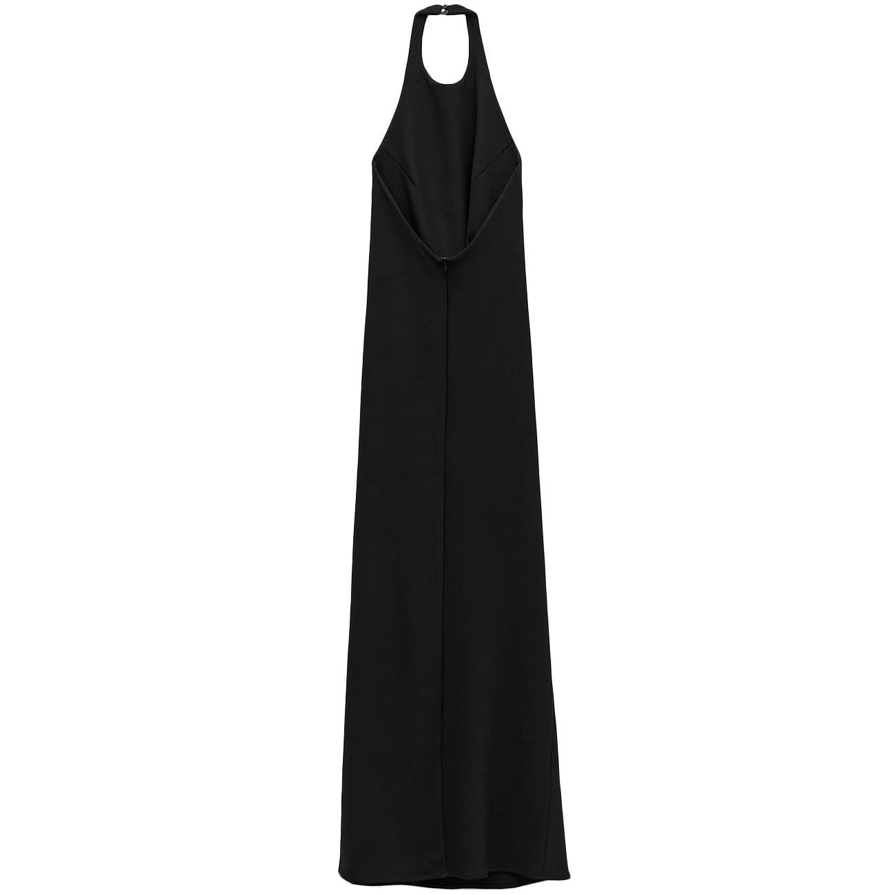 Vestito Con Spacco Laterale EFW250216 NERO ELEH 