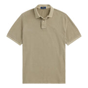 Polo Personalizzata Slim In Rete Tinta Con Minerale 710969626 006 OLIVE POLO RALPH LAUREN 