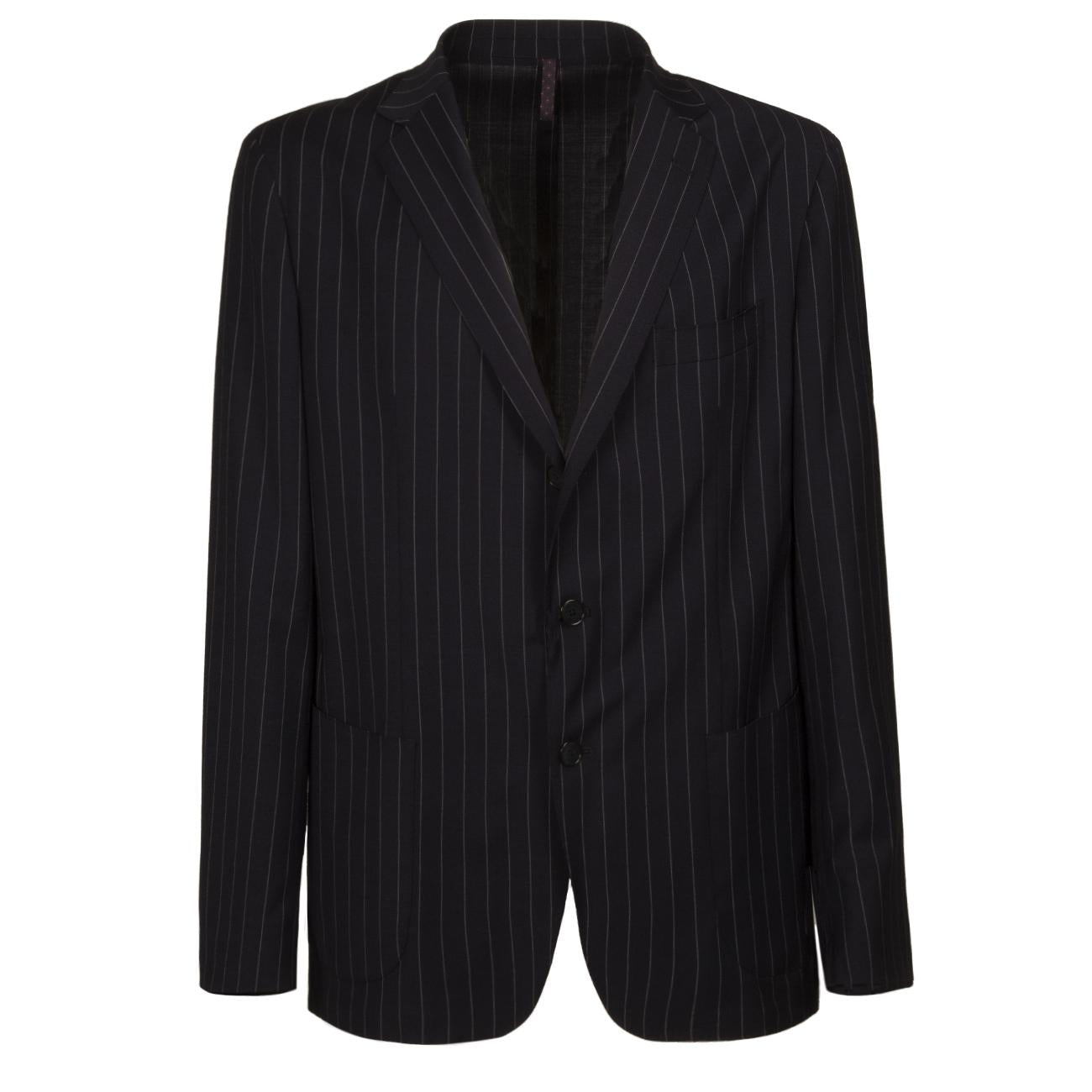 ABITO U. FRESCO DI LANA GESSATO SANTANIELLO SANTANIELLO/E2487 78BBLU.BIANCO SANTANIELLO 