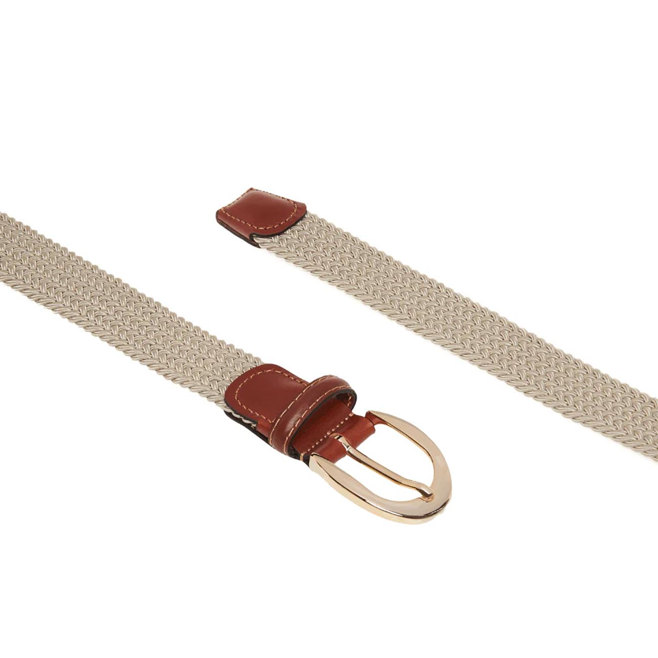 Cintura Woven Rayon Stretch Donna Beige ATHISON 92 BEIGE ATHISON 