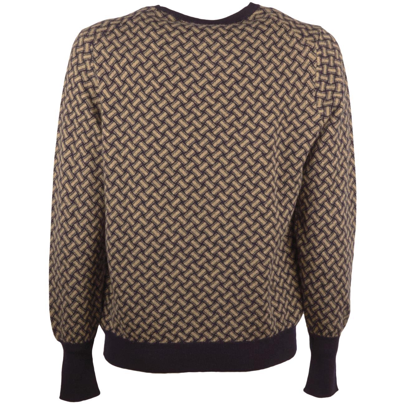 Maglia Girocollo In Cashmere Con Lama Di Rasoio D2K103 RB62 797+540 DRUMOHR 