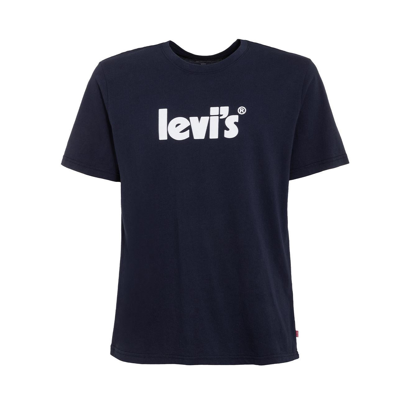 T-Shirt Relaxed Poster Uomo Dress Blues LEVI/16143/0393 DRESSBLUES LEVIS 