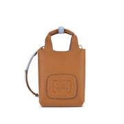 Borsa Mini Shopper H-Bag H Embossed Donna Cognac Scuro KBW01M50100T4G7D39 COGNAC SCURO HOGAN 