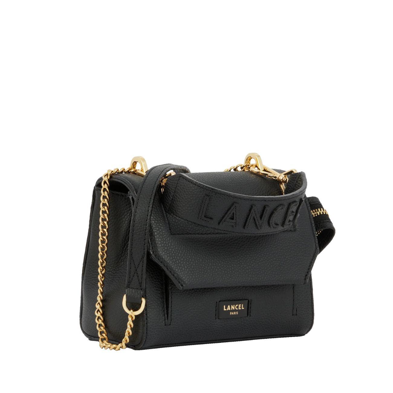 Borsa Ninon Medium Donna Black Gold A09222 JD BLACK/GOLD LANCEL 